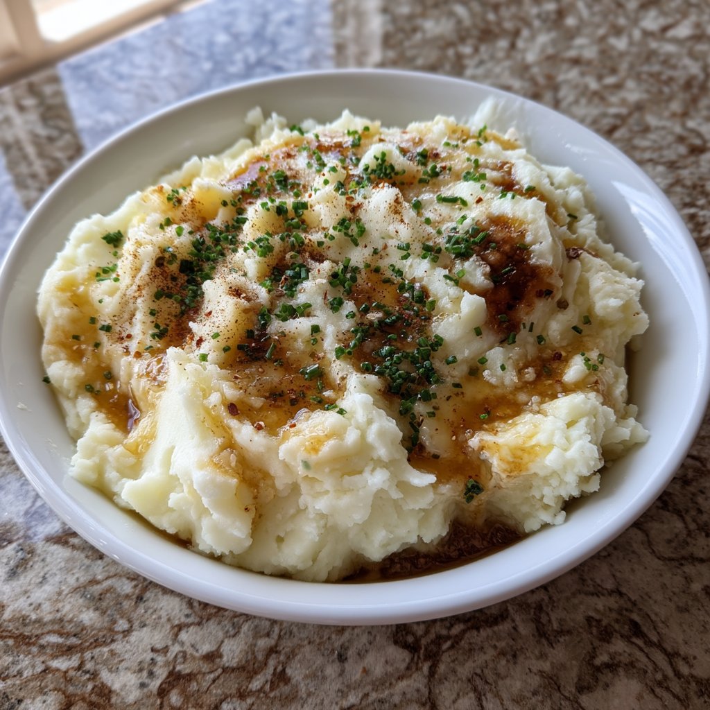 Brown Butter Ricotta Mashed Potatoes
