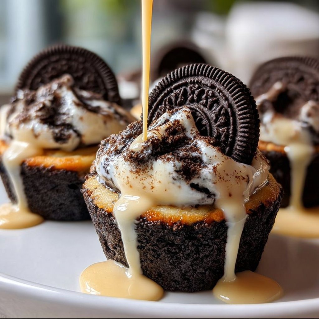 Oreo Cheesecake Cookie Cups