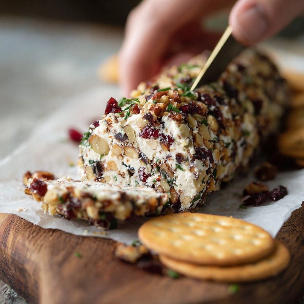 Easy Cheese Log