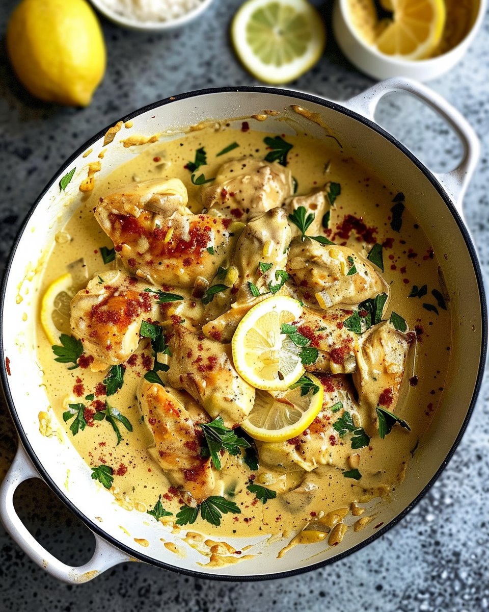 Creamy Lemon Butter Chicken 2 Creamy Lemon Butter Chicken