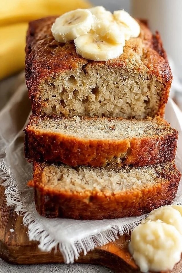 Easy Moist Banana Bread