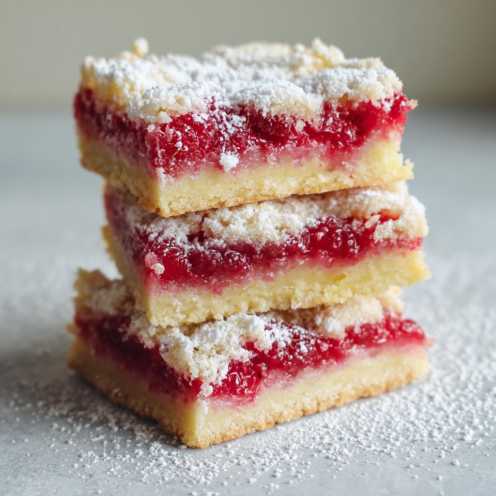 Lemon Raspberry Bars