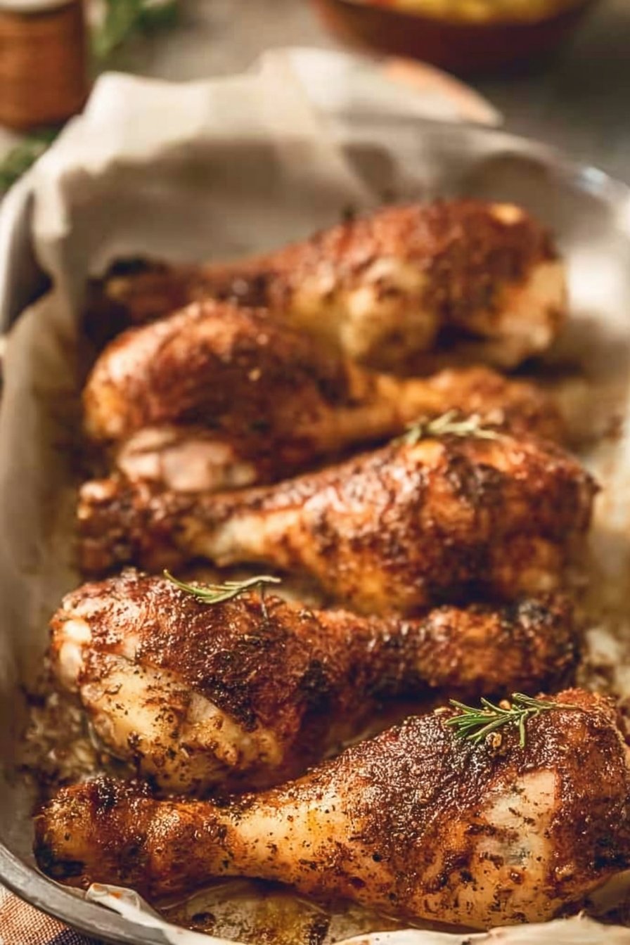 Baked Chicken Legs Recipe