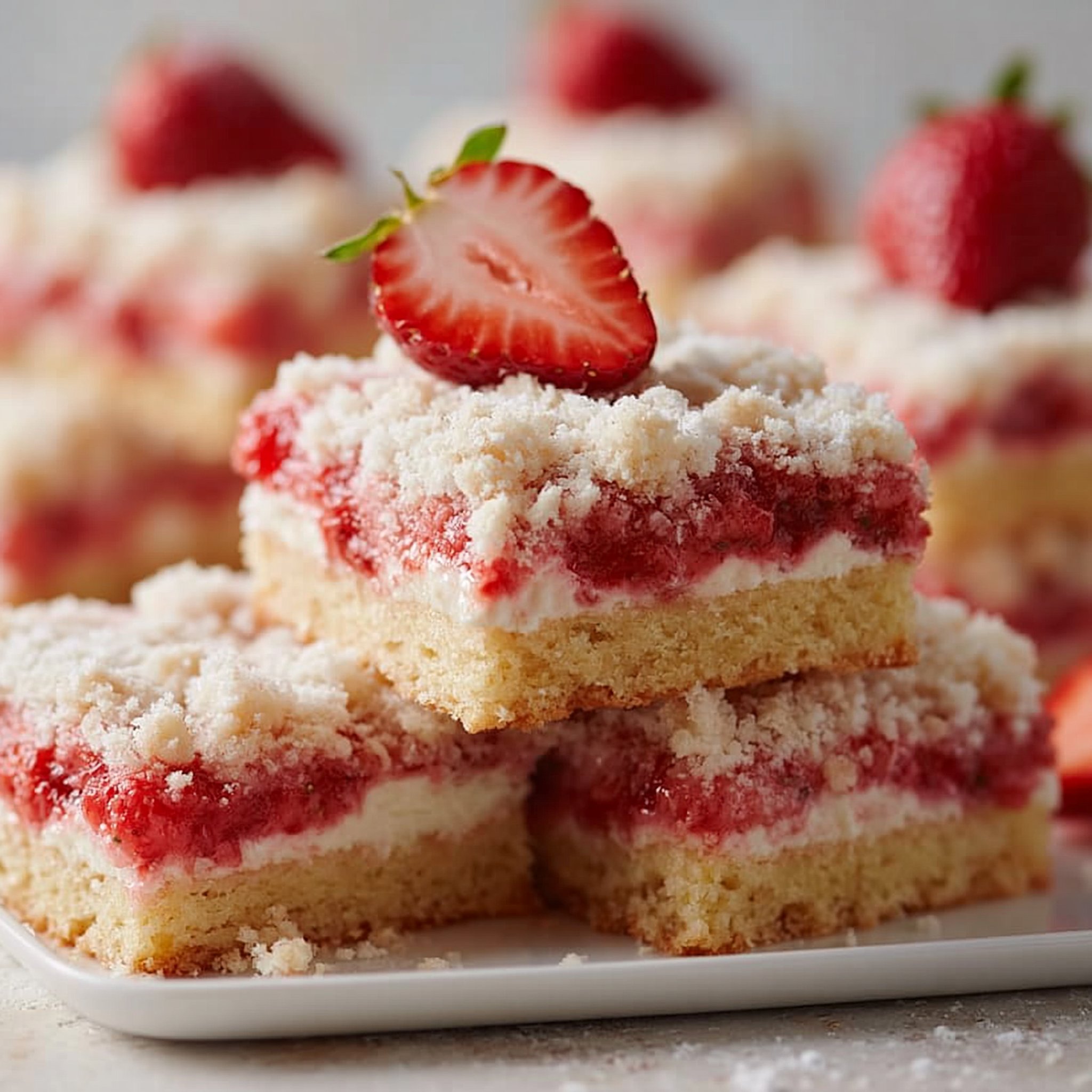 Strawberry Shortcake Bars | Easy, Delicious Dessert Recipe