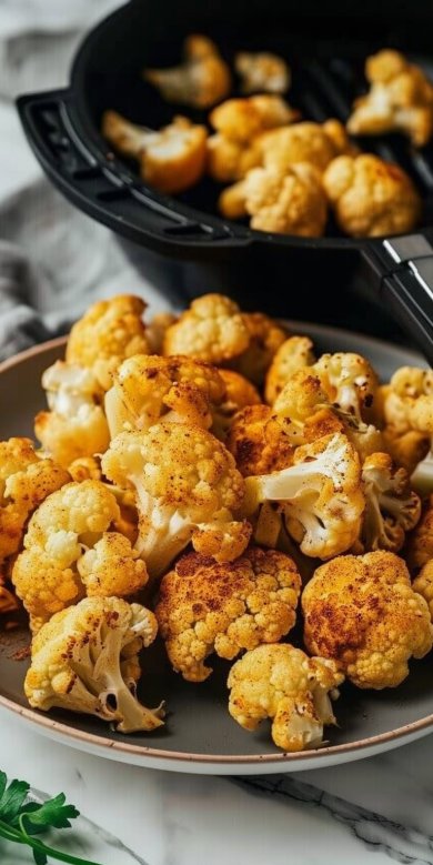 Chou-fleur Air Fryer : recette facile et croustillante