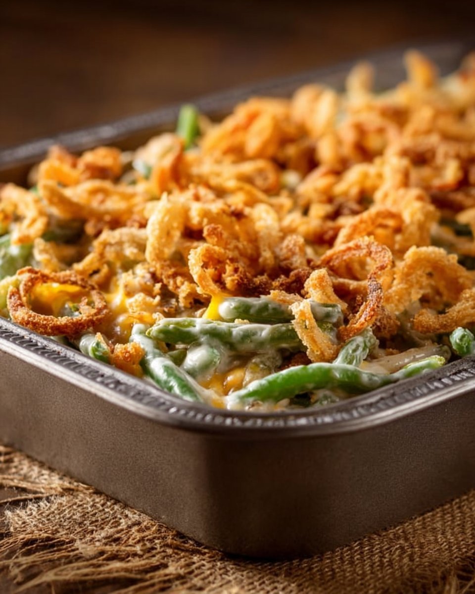 Paula Deen's Green Bean Casserole
