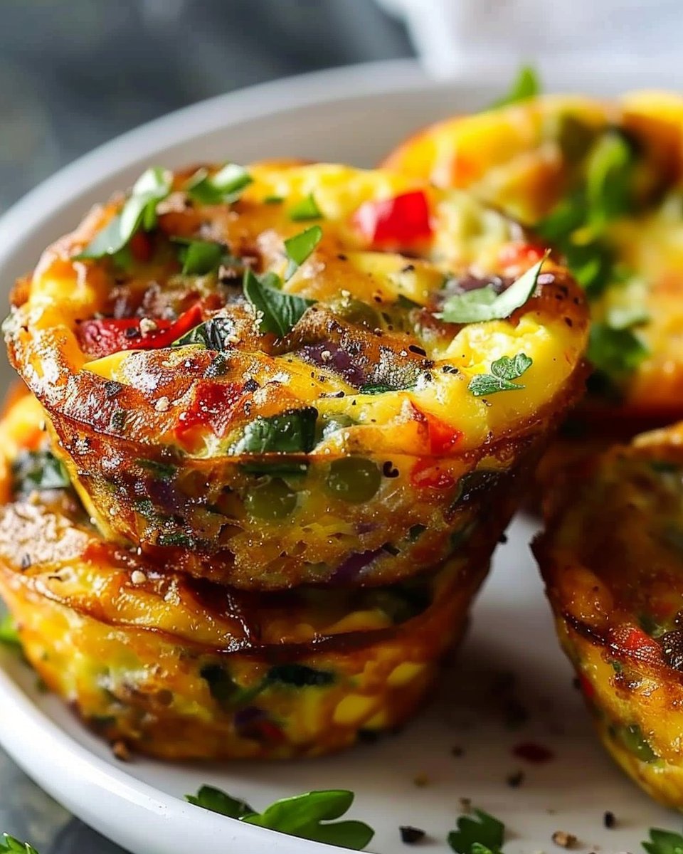 Veggie & Hash Brown Egg Muffins: The Ultimate High-Protein Breakfast