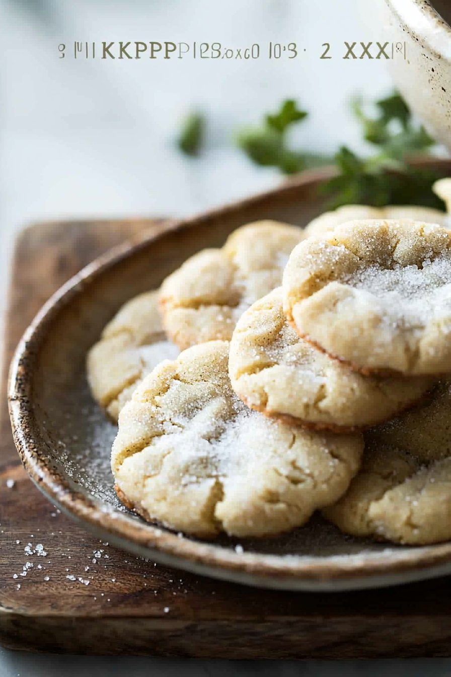 Cardamom Sugar Cookies