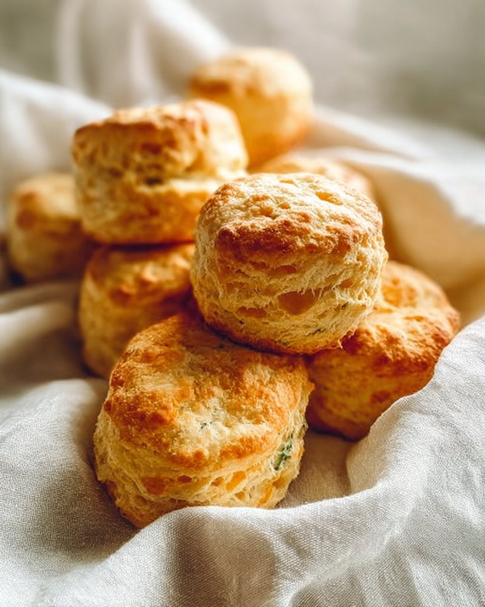 Cheddar Garlic & Chive Buttermilk Biscuits