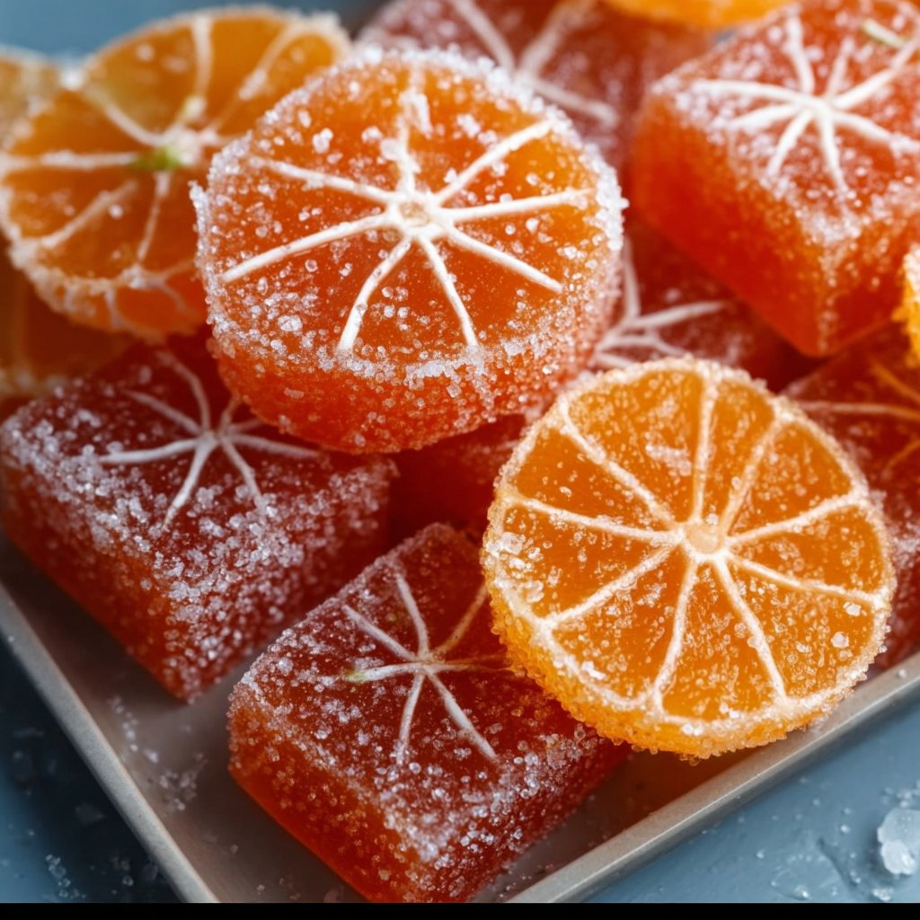 Classic Homemade Orange Candy