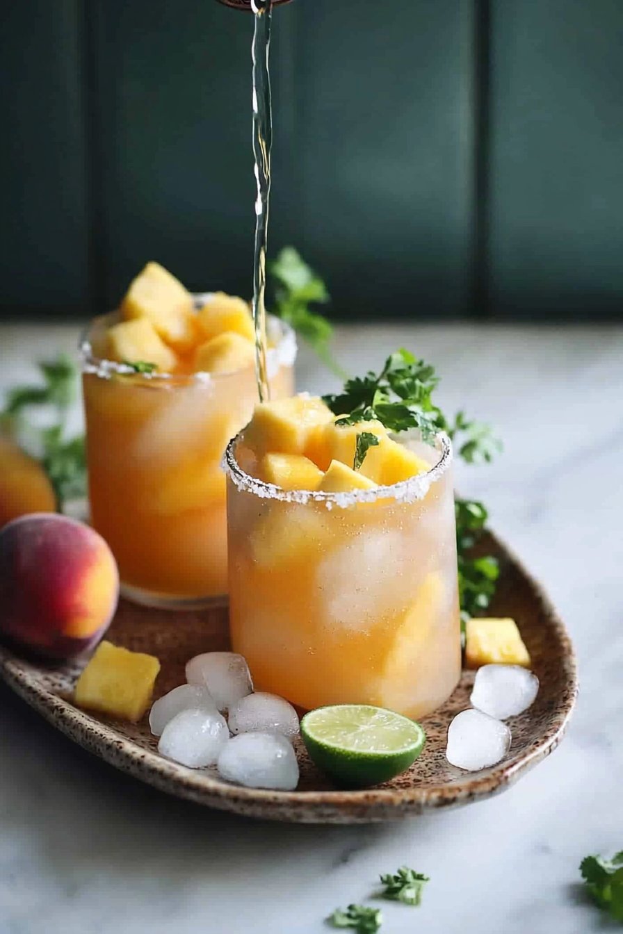 Pineapple Peach Fresh Water