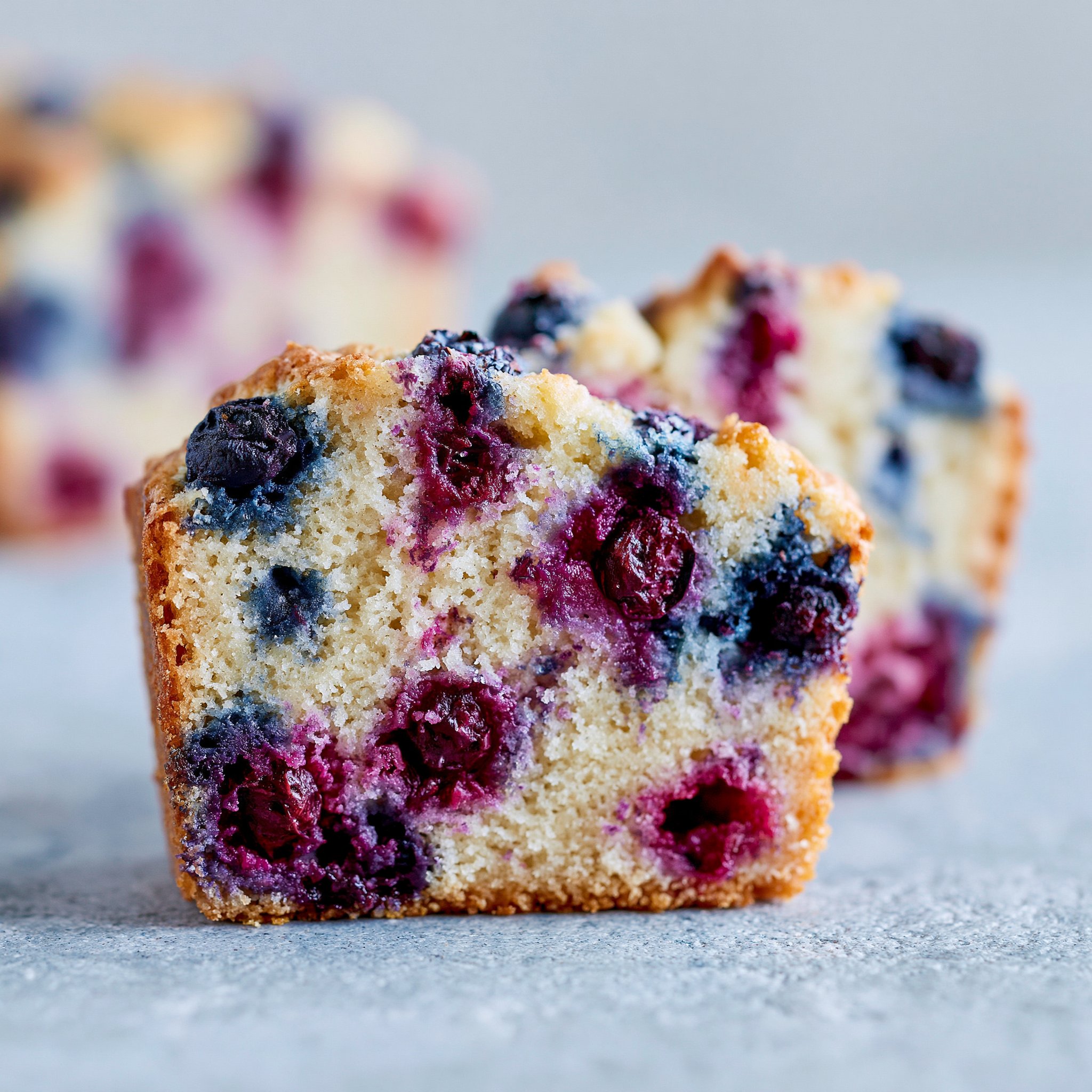 Healthy Blueberry Loaf