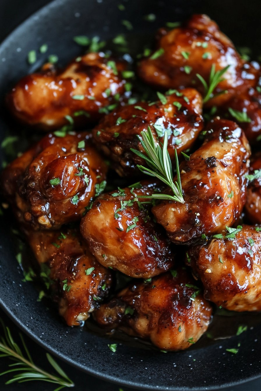 Pollo caramellato