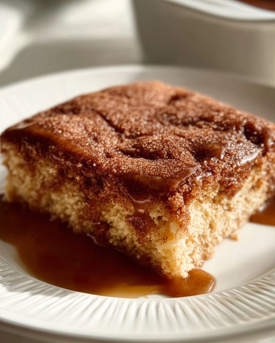 Snickerdoodle Crazy Cake