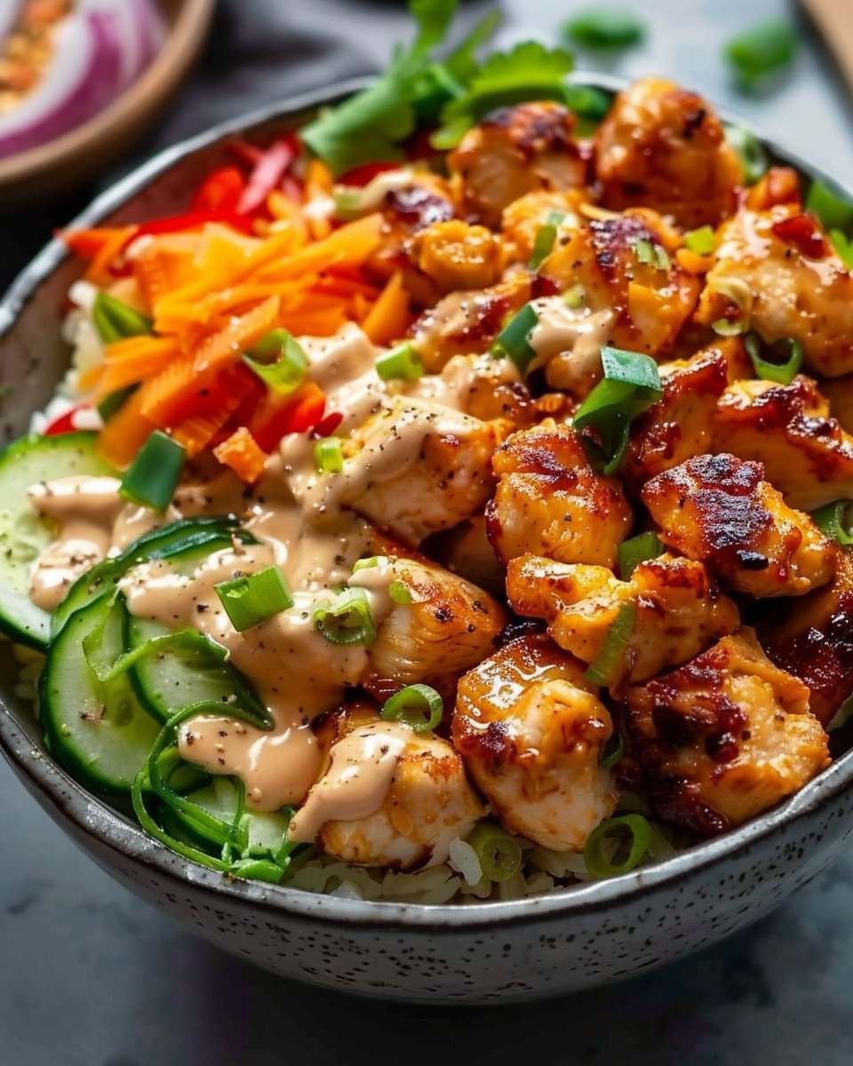 Bang Bang Chicken Bowl