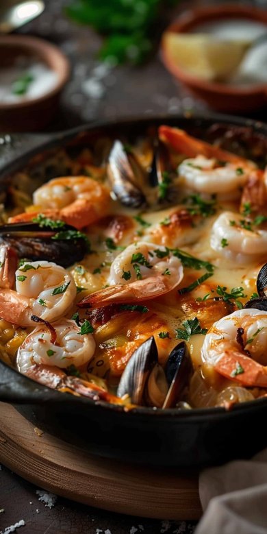 Cassolette fruits de mer