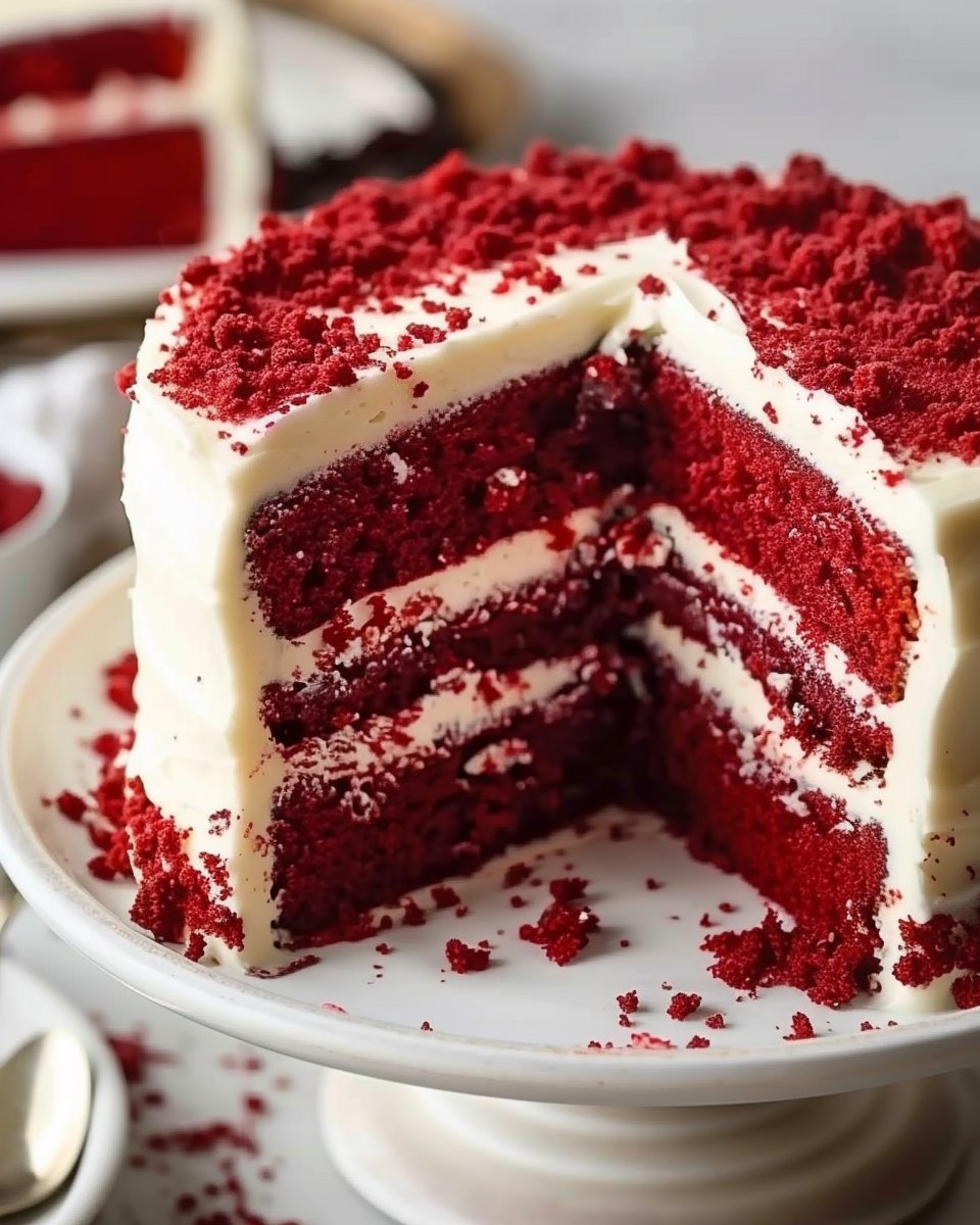 The Best Red Velvet Cake 1 The Best Red Velvet Cake