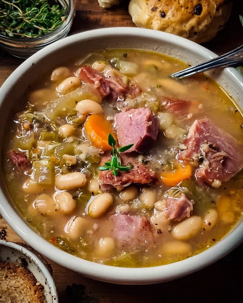 White Bean and Ham Hock Soup