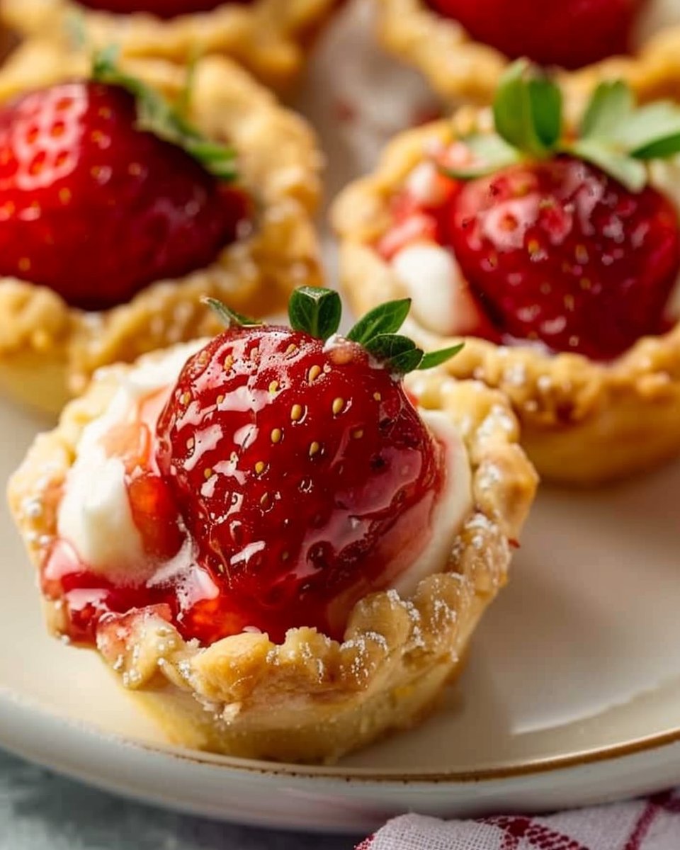 Strawberry Pie Bites
