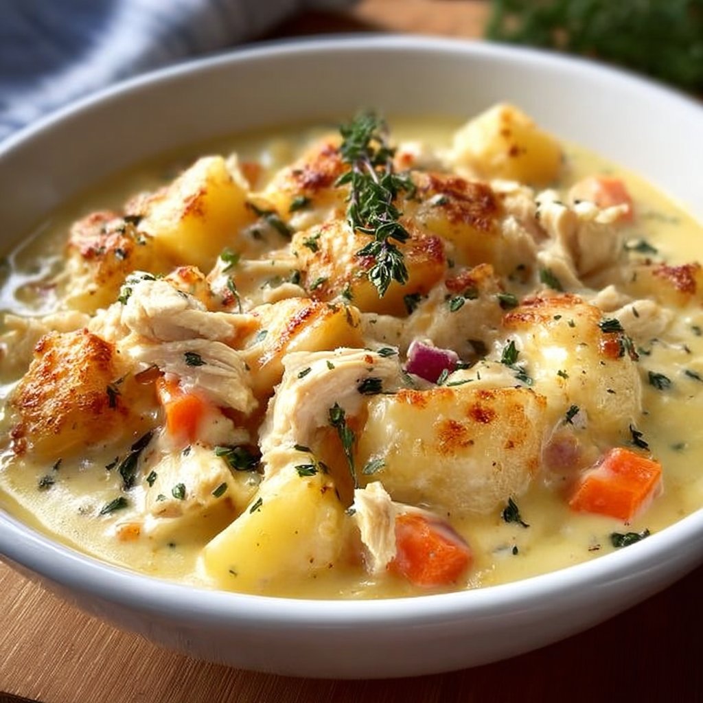 Hearty Chicken Salad Chick Potato Soup