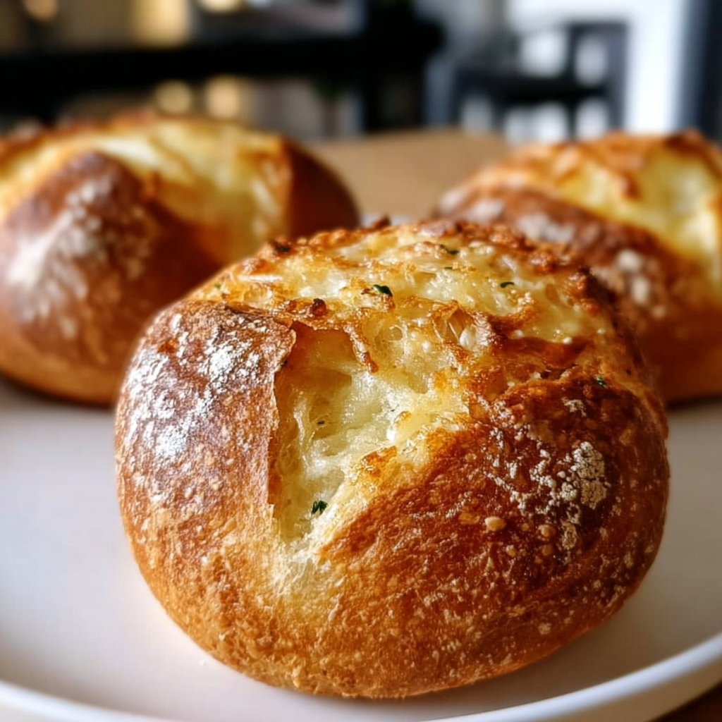 No Knead German Crusty Rolls Recipe