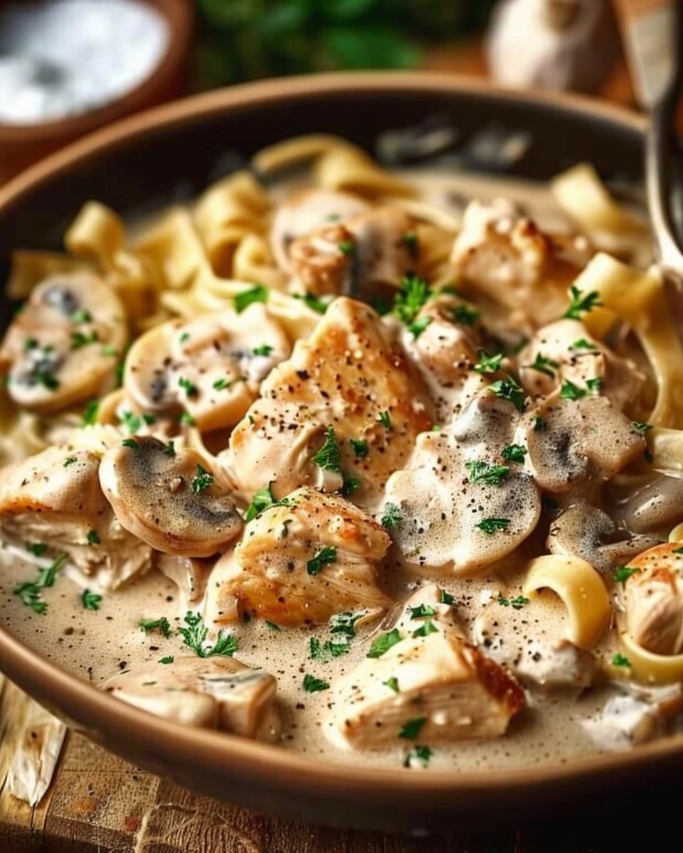 Chicken Stroganoff