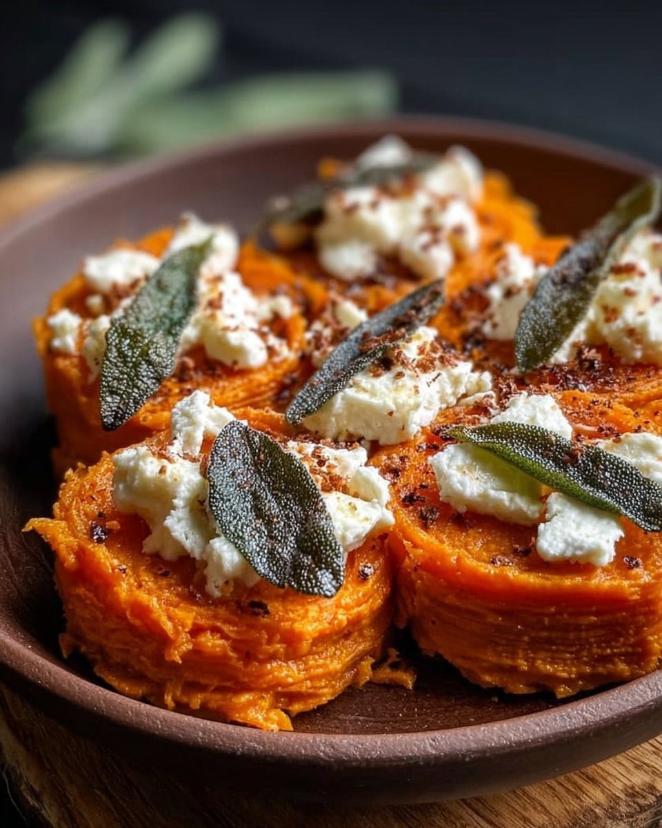 Viral Sweet Potato Goat Cheese Sage