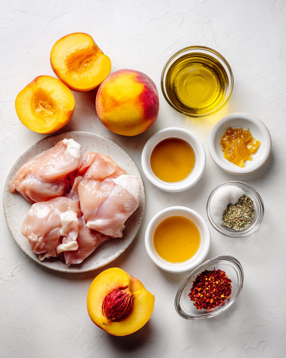 Jalapeño Peach Chicken