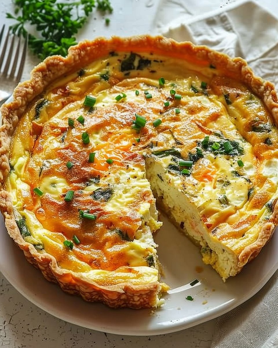 Crustless Quiche