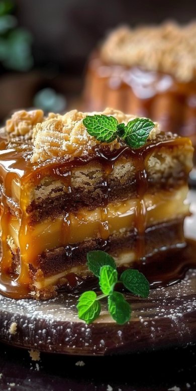 Gâteau au caramel beurre salé : recette irrésistible