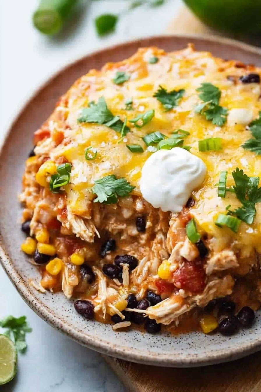 Southwest Chicken Casserole