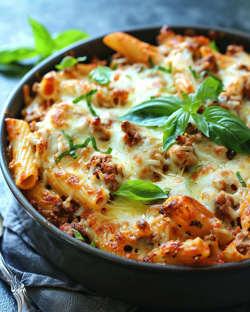 No-Boil Pasta Bake
