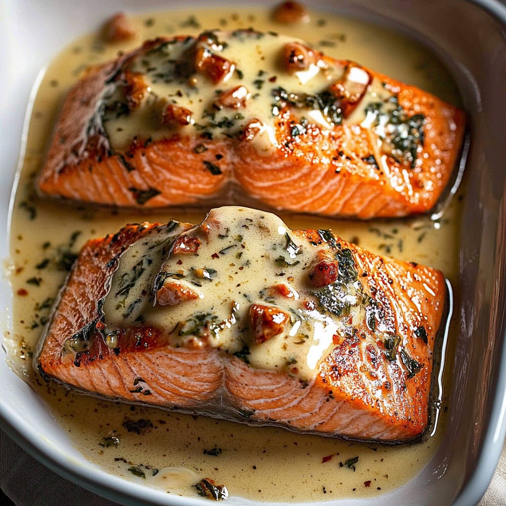 Viral Marry Me Salmon with Garlic Butter