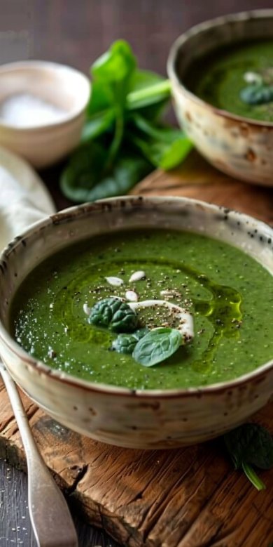 Soupe Brocoli Épinards