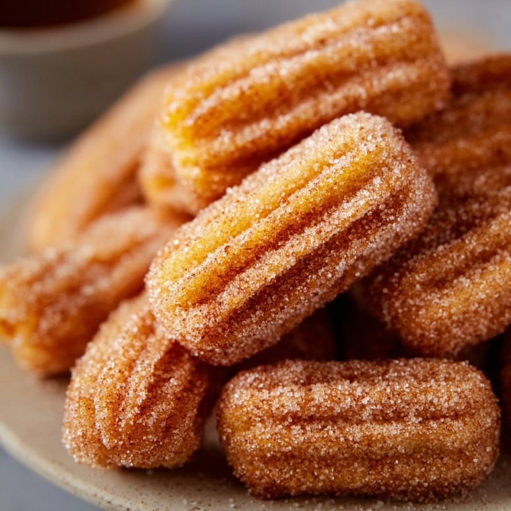 Healthy Baked Churro Bites
