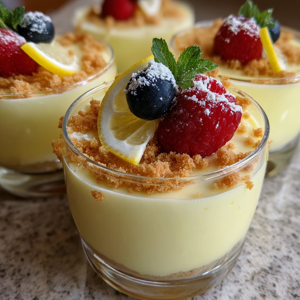Lemon Mascarpone Dessert