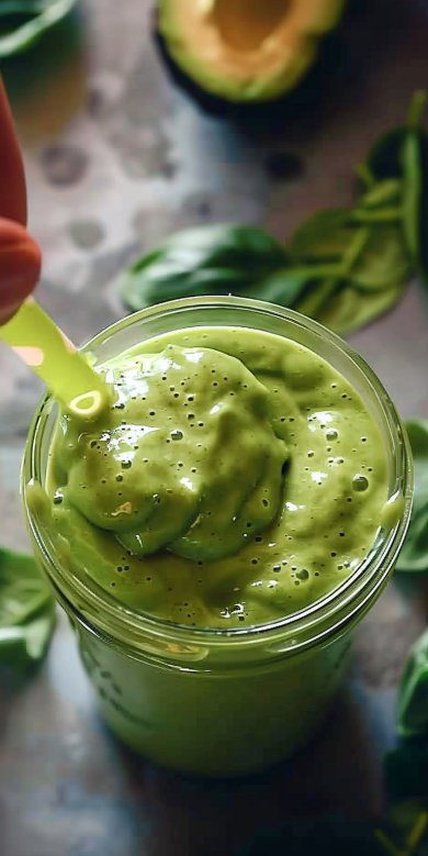 Smoothie vert brûle graisse