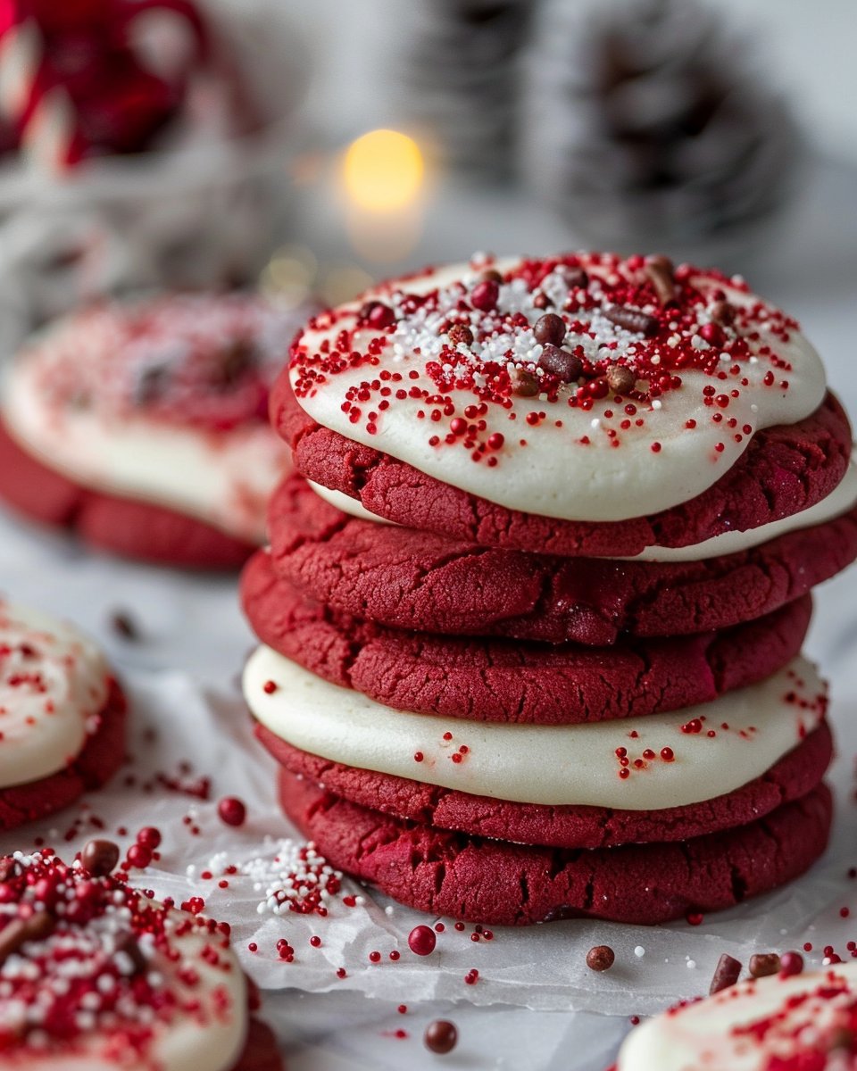 Red Velvet Cut Out Cookie Recipe | Red velvet cookie recipe card, Red velvet roll out cookies, Red velvet sugar cookie recipe 1 Red Velvet Cut Out Cookie Recipe | Red velvet cookie recipe card, Red velvet roll out cookies, Red velvet sugar cookie recipe