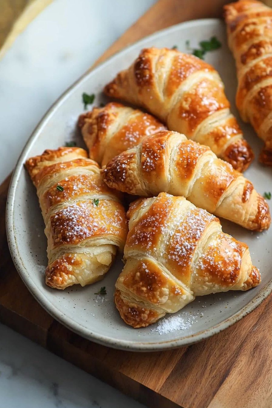 Easy Crescent Roll Apple Turnovers