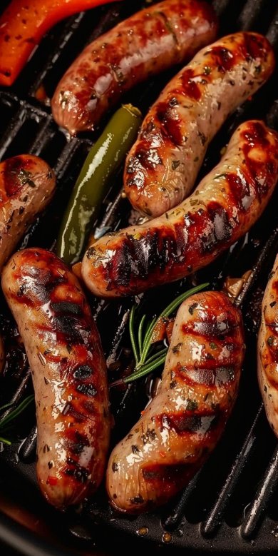 Saucisses italiennes Air Fryer faciles et savoureuses