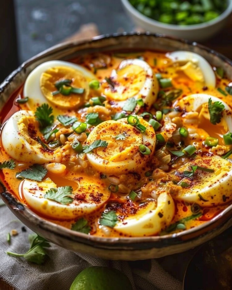 Creamy Spicy Egg Curry