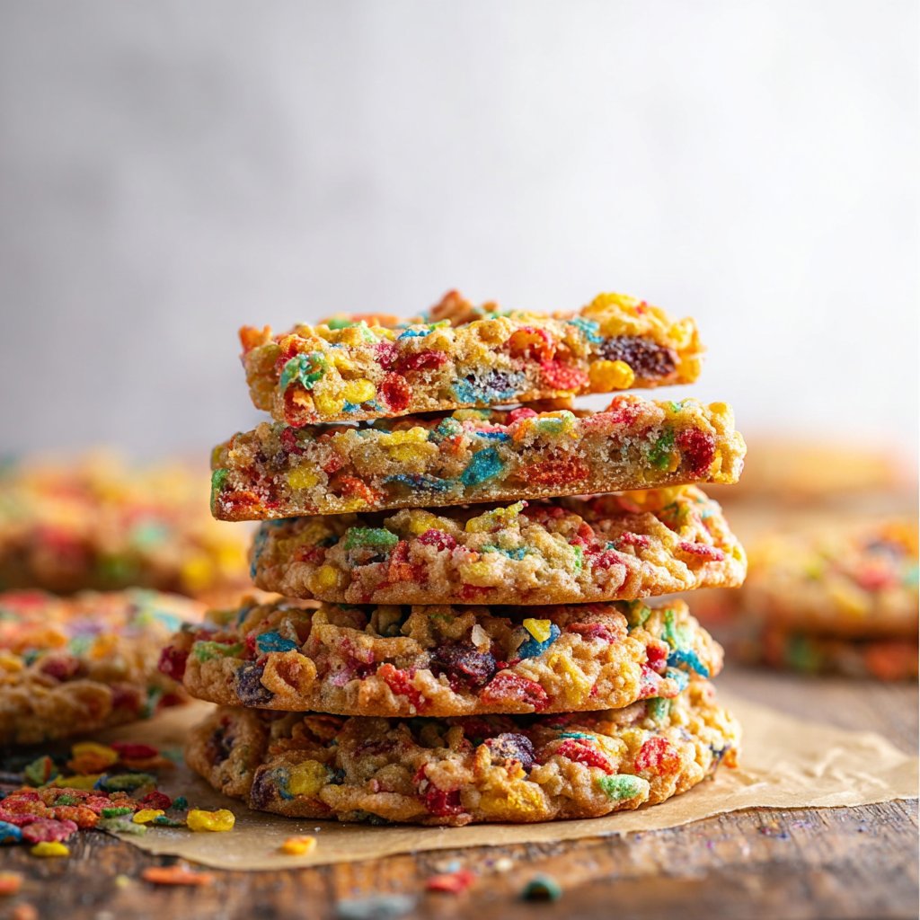 Fruity Pebbles Cookies