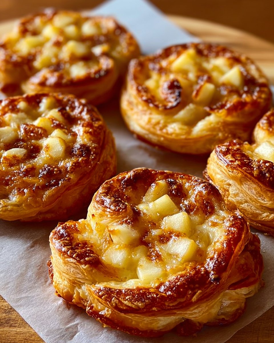 Apple & Cheese Danishes