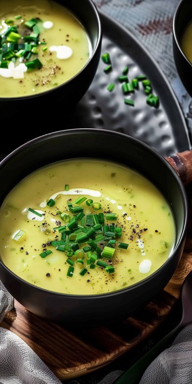 Detoxifying Leek Celery Soup