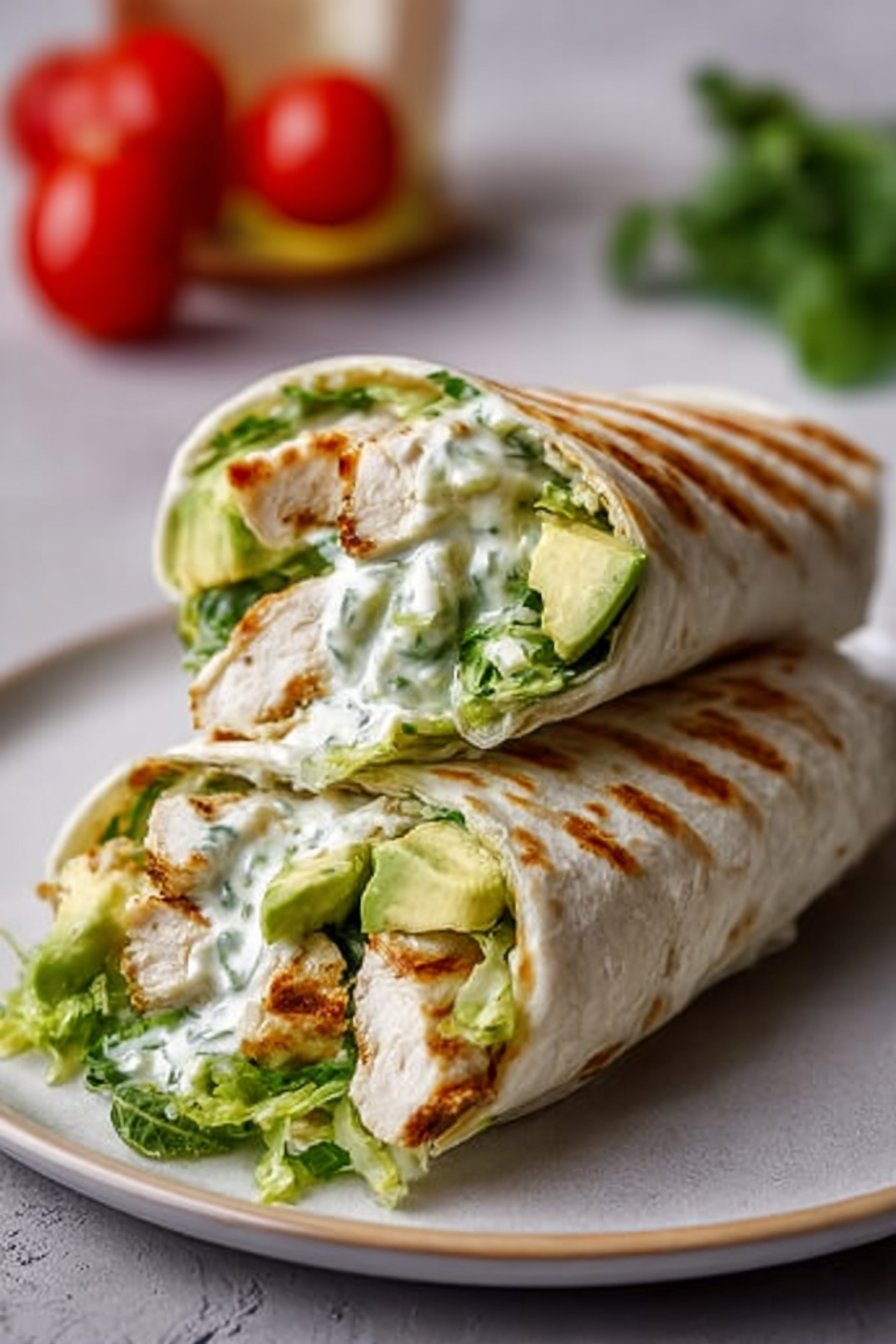 Wrap Poulet Avocat