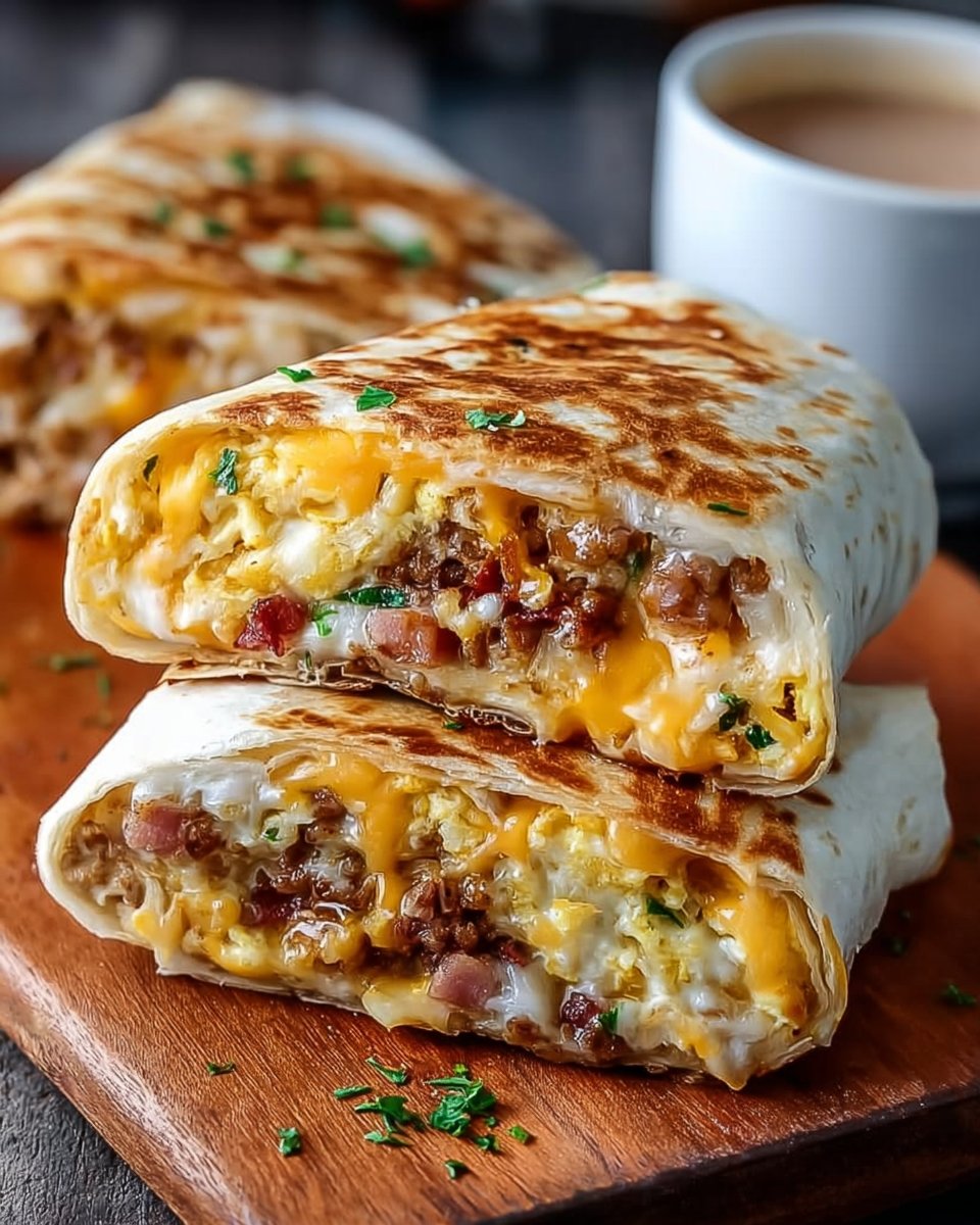 Satisfy Mornings with My Easy Breakfast Crunchwrap Delight