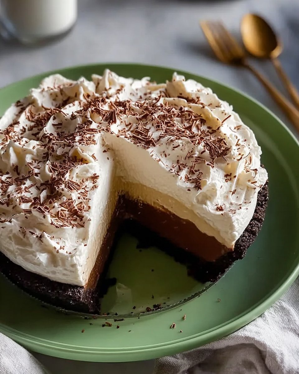 Layered Irish Coffee Pie