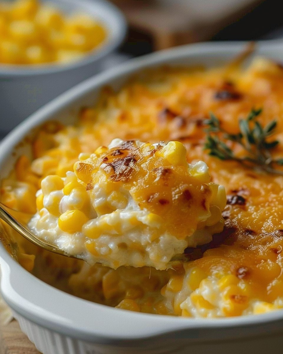Cream Cheese Corn Casserole