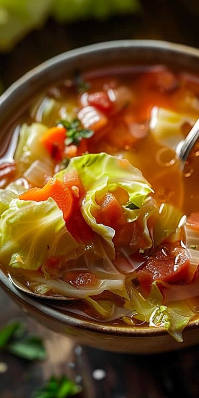Low-Calorie Cabbage Soup