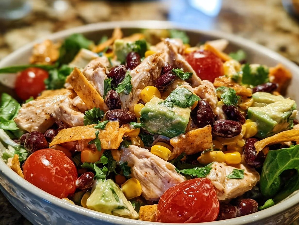 Irresistibly Fresh: Zesty Southwest Chicken Salad Recipe